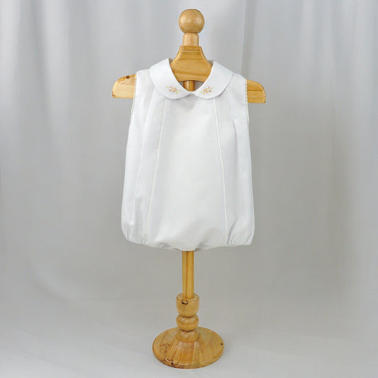 Petite Petal Pima Cotton Bubble Romper