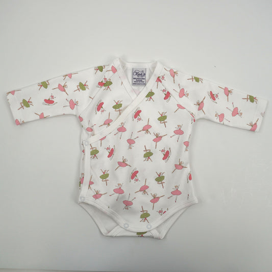Ballerina Print Pima Cotton Baby Layette Set