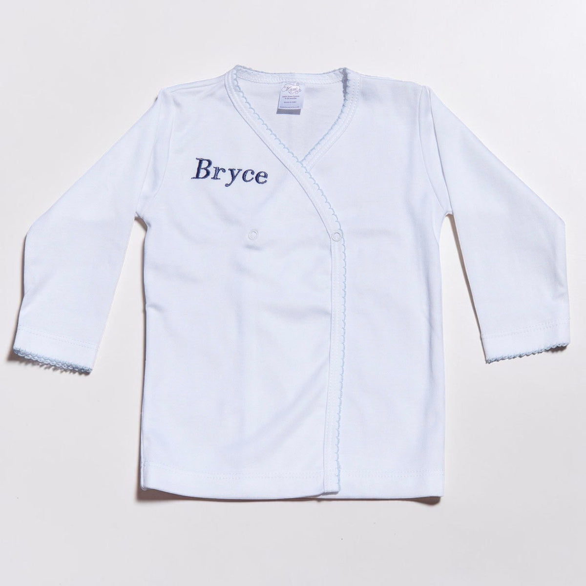 Pima Cotton Baby Crossover Shirt