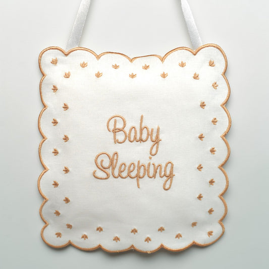Personalized Baby Sleeping Hanging Sign Pillow