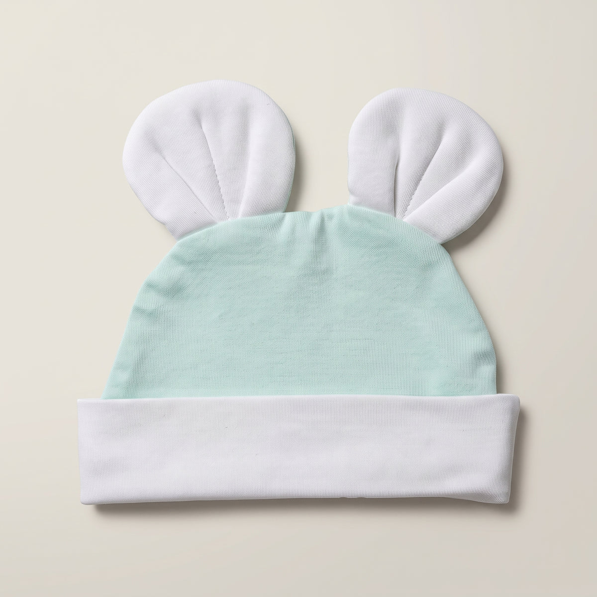 Pima Cotton Mouse Ears Baby Beanie