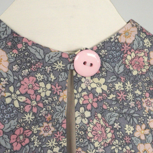 Gray Garden Bubble Dress