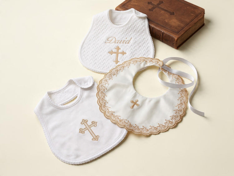 Christening Bibs