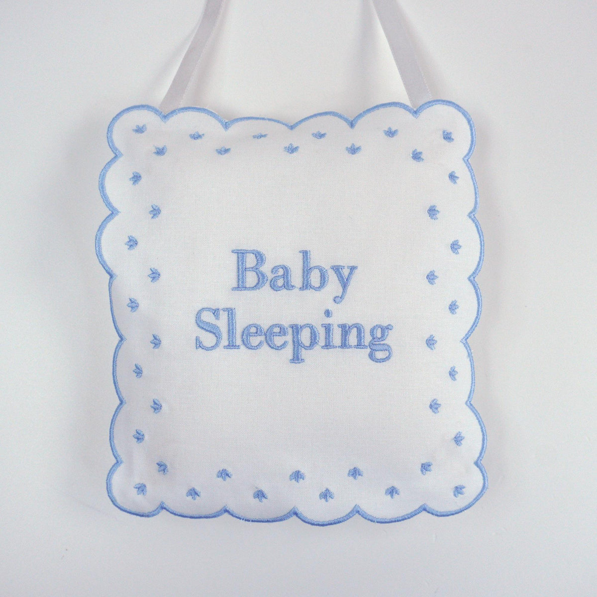 Personalized  Baby Sleeping Hanging Sign Pillow