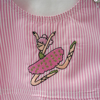 Pima Cotton Ballerina Overall Dress – Soft Baby & Toddler Dress
