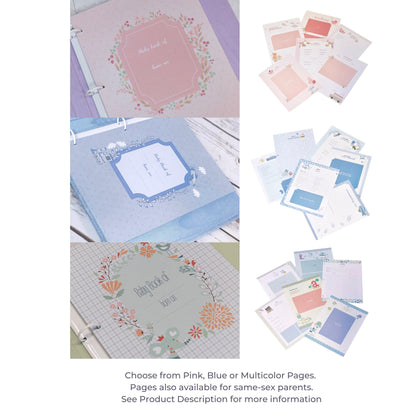 Solid Shantung – Baby Memory Book