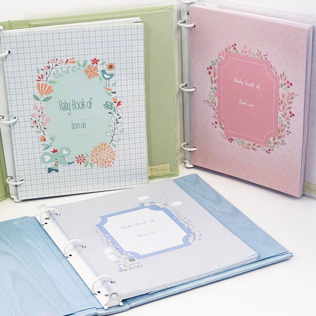 Over the Moon Nursery Rhyme Toile Toile – Baby Memory Book