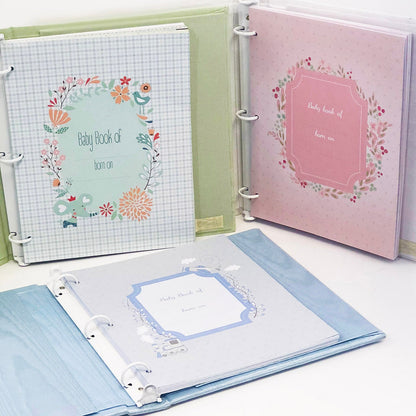 Over the Moon Nursery Rhyme Toile Toile – Baby Memory Book