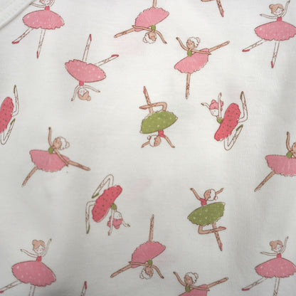 Ballerina Print Pima Cotton Baby Layette Set
