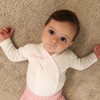 Pima Cotton Baby Crossover Shirt