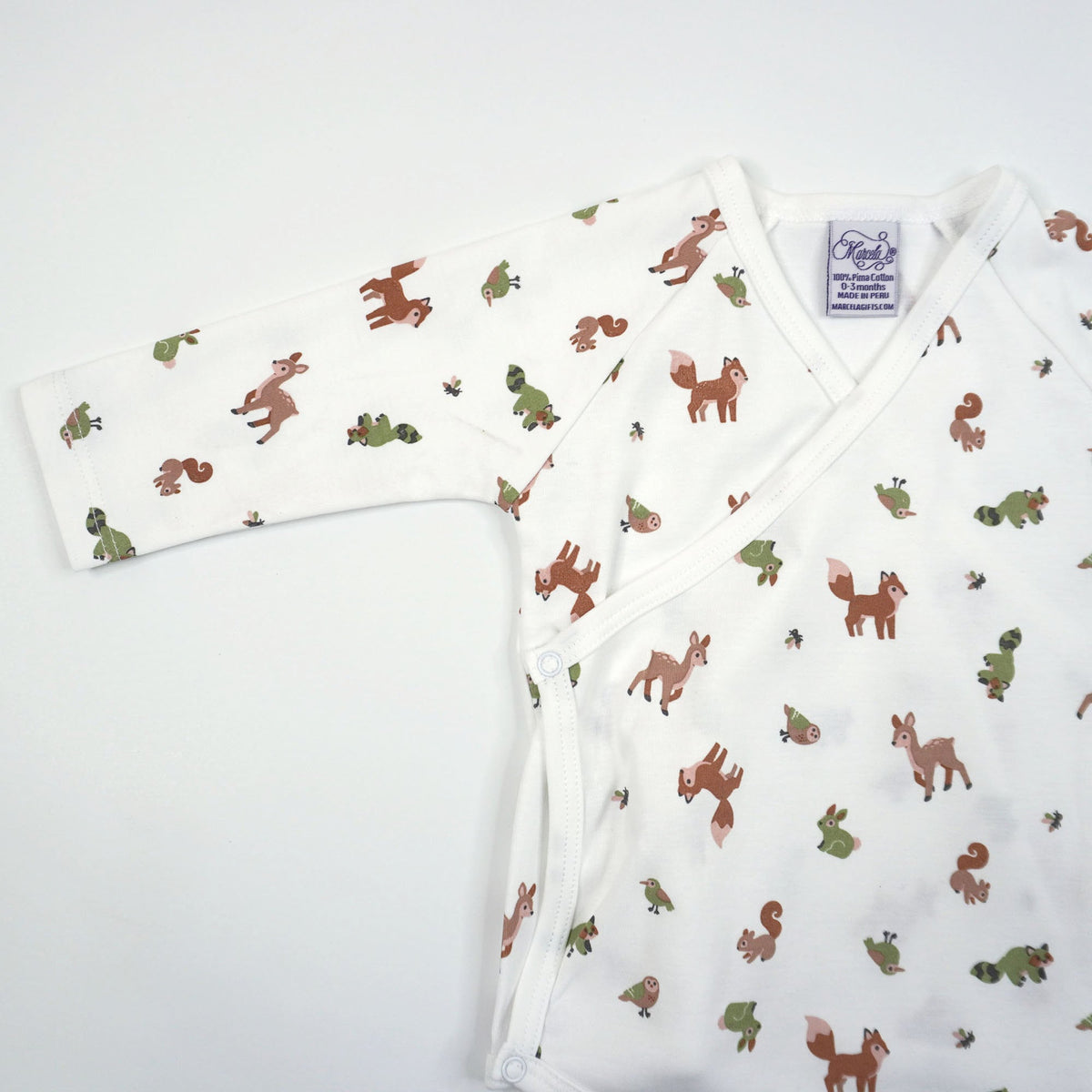 Woodlands Pima Cotton Baby Layette Set