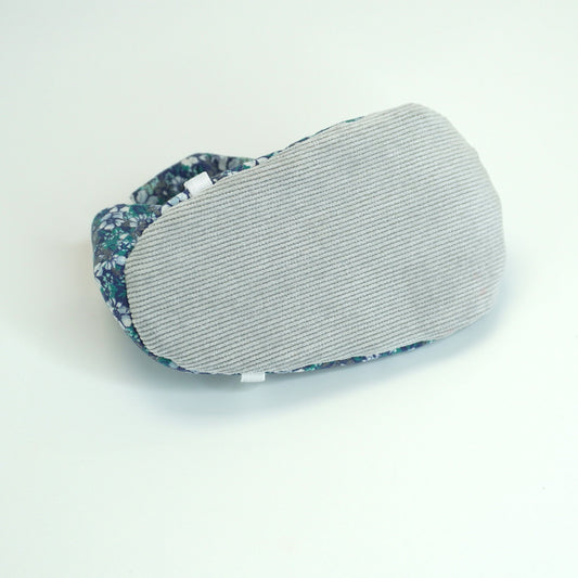 Baby Shoe - Blue Periwinkles