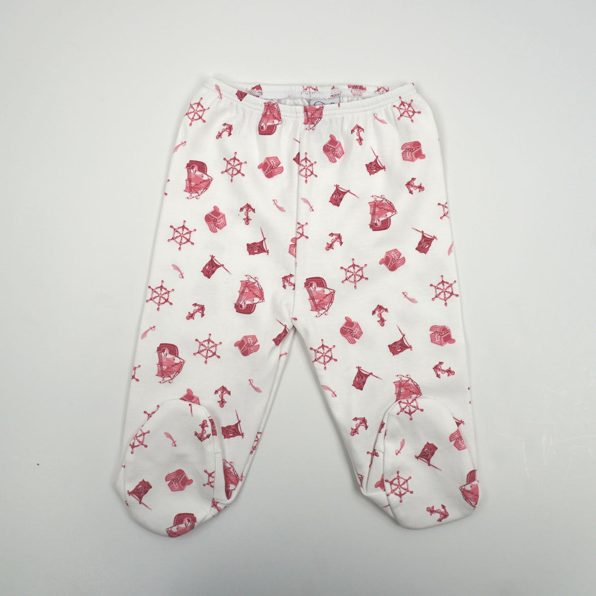 Pirate Print Pima Cotton Baby Layette Set
