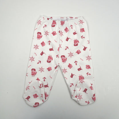 Pirate Print Pima Cotton Baby Layette Set