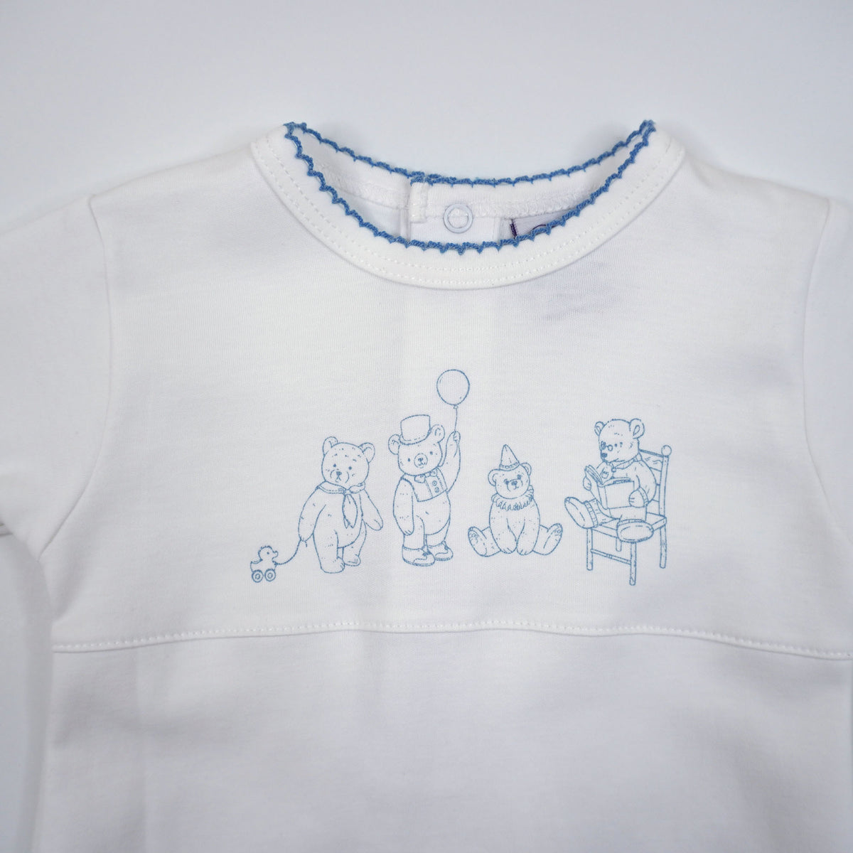Bears Pima Cotton Baby Gown