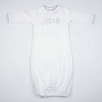 Bears Pima Cotton Baby Gown