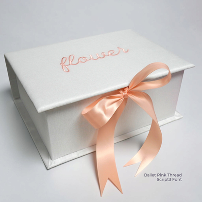 Solid Shantung - Medium Keepsake Box