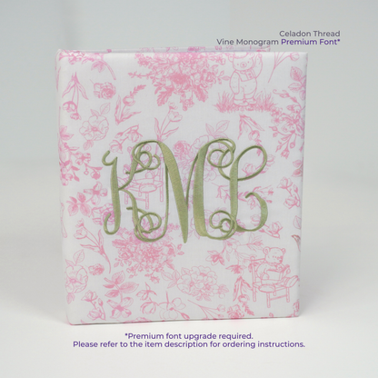 Beary Blossoms Toile – Baby Memory Book
