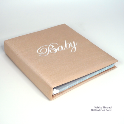 Solid Shantung – Baby Memory Book