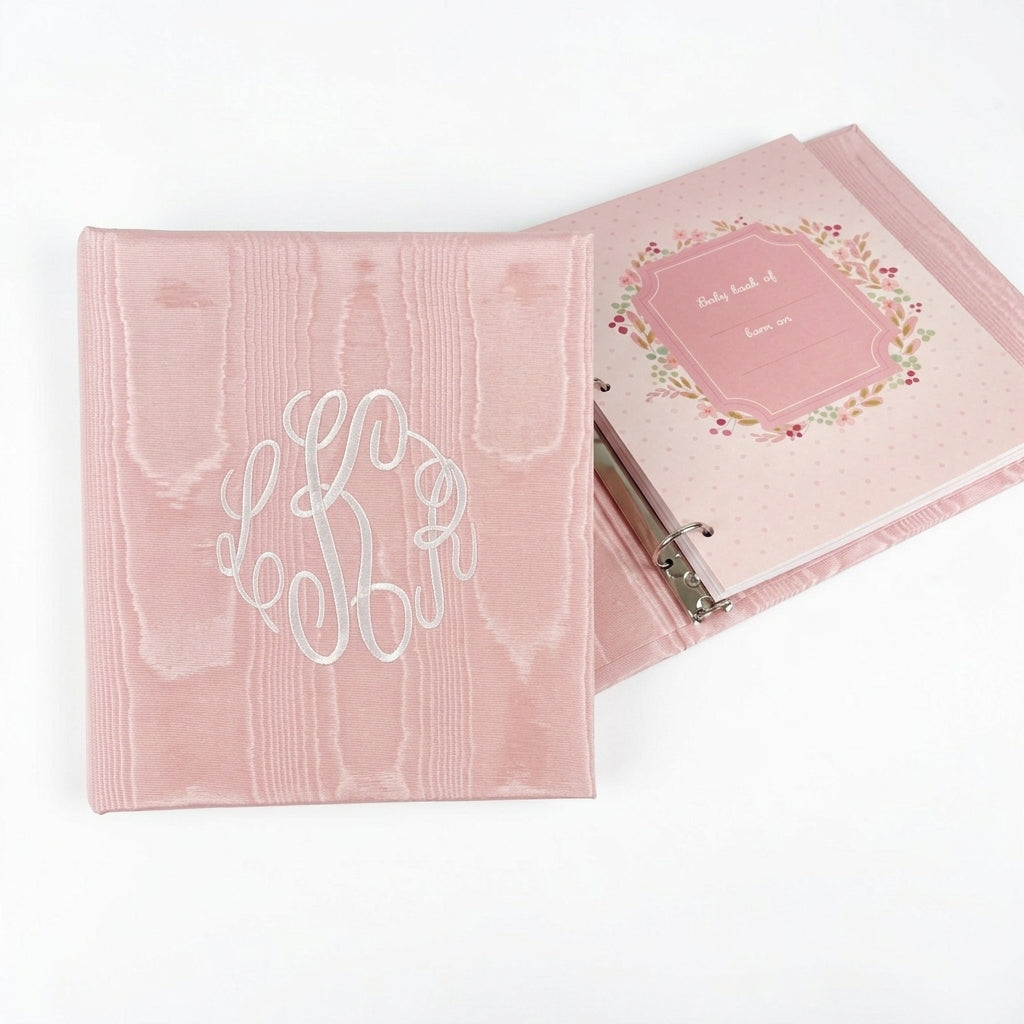 Solid Moiré – Baby Memory Book
