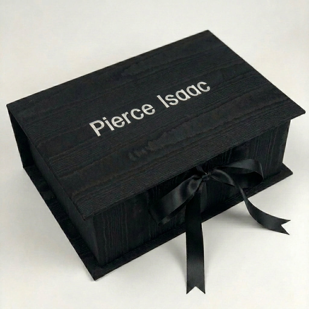 Solid Moiré - Medium Keepsake Box