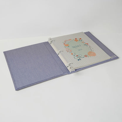 Micro Stripe Cotton – Baby Memory Book