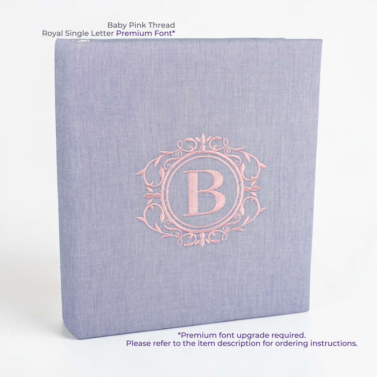 Micro Stripe Cotton – Baby Memory Book