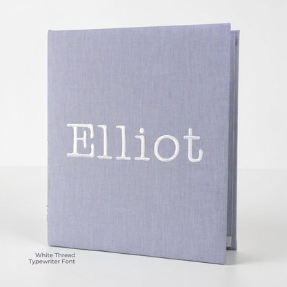 Micro Stripe Cotton – Baby Memory Book