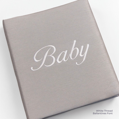 Solid Shantung – Baby Memory Book
