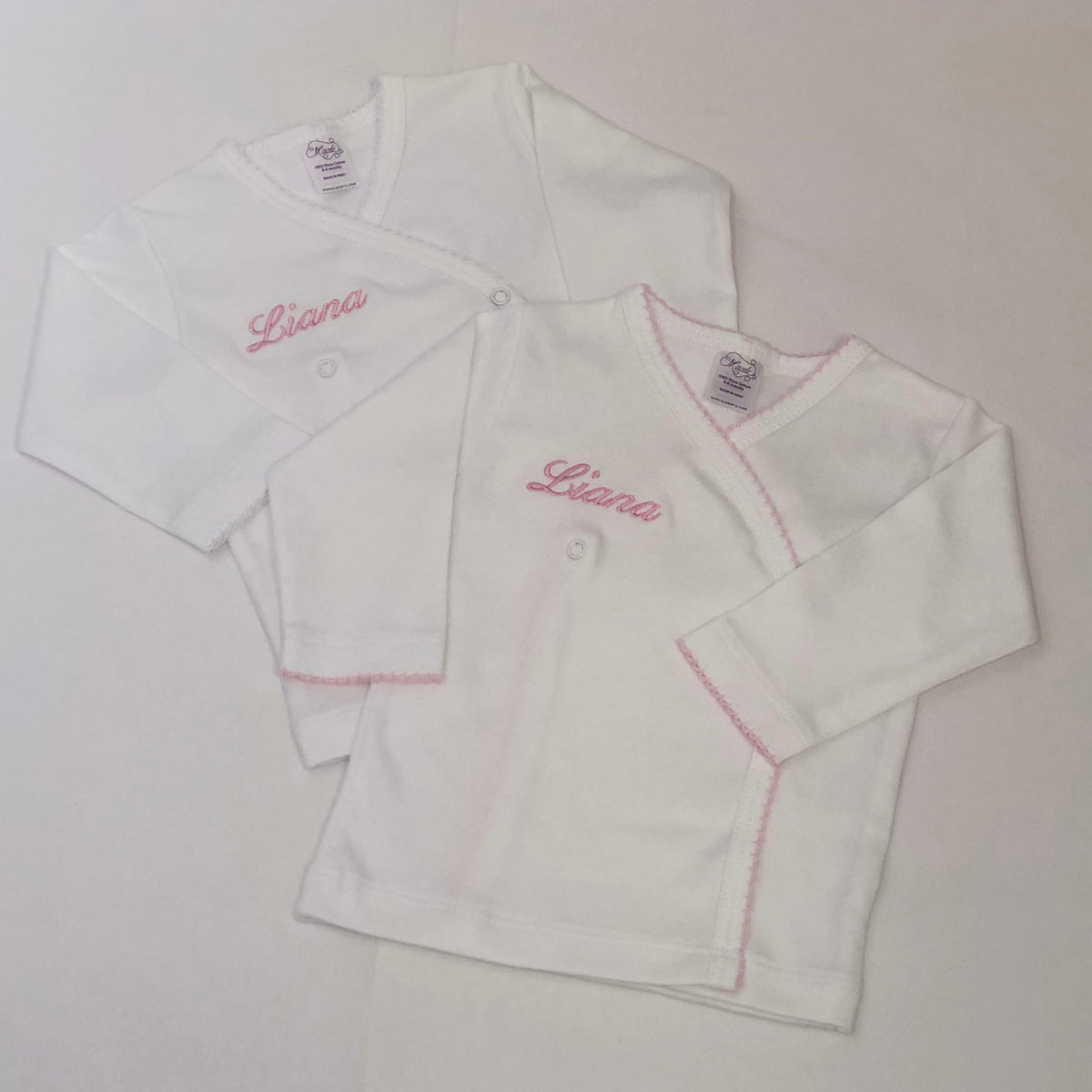 Pima Cotton Baby Crossover Shirt