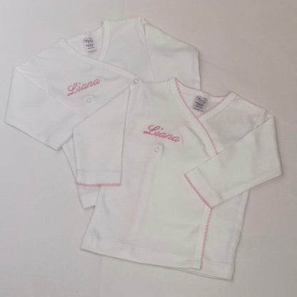 Pima Cotton Baby Crossover Shirt