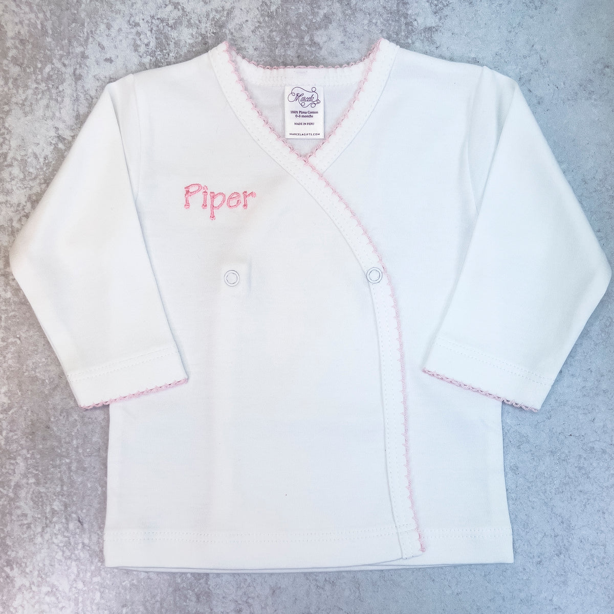 Pima Cotton Baby Crossover Shirt
