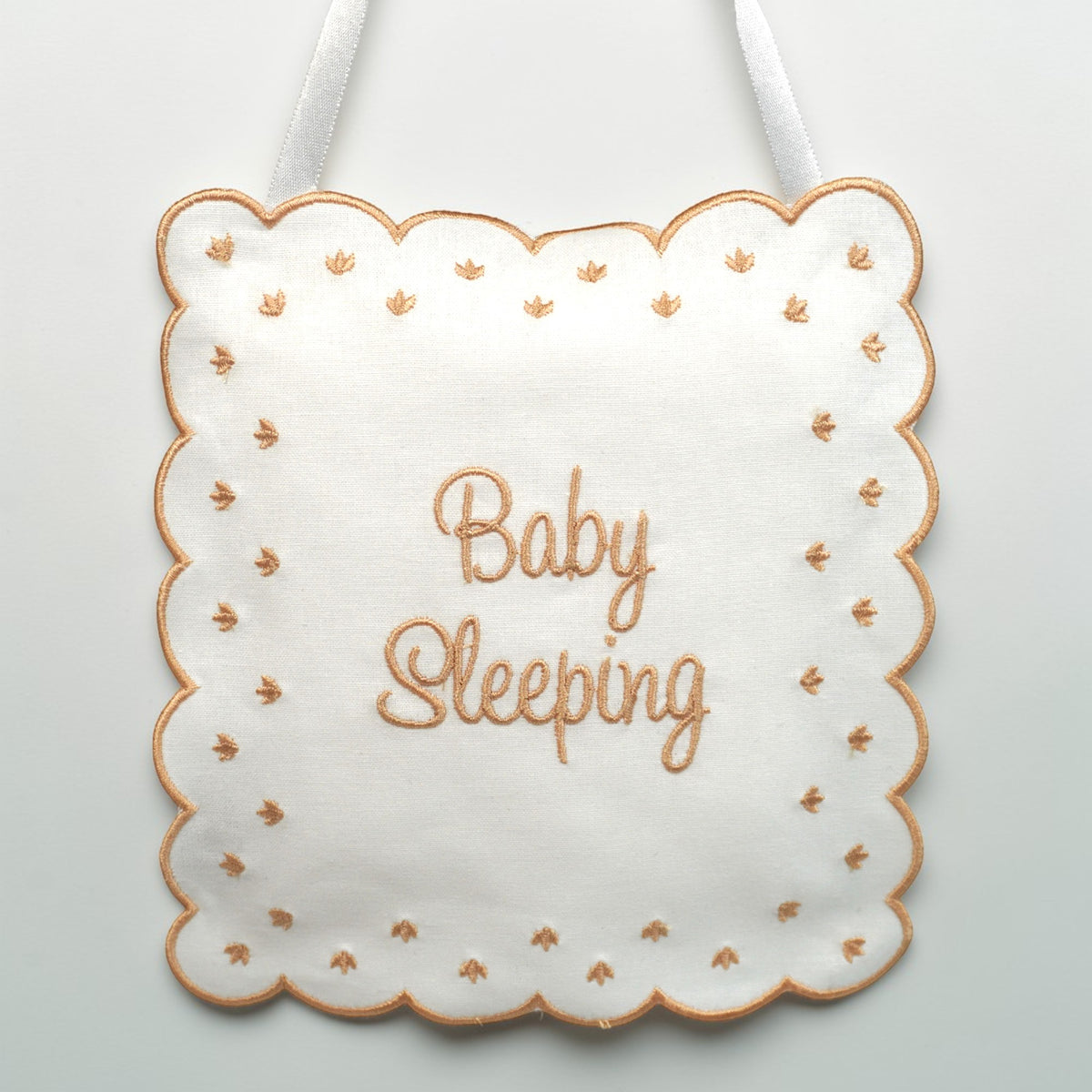 Personalized  Baby Sleeping Hanging Sign Pillow