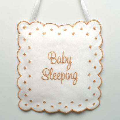 Personalized  Baby Sleeping Hanging Sign Pillow