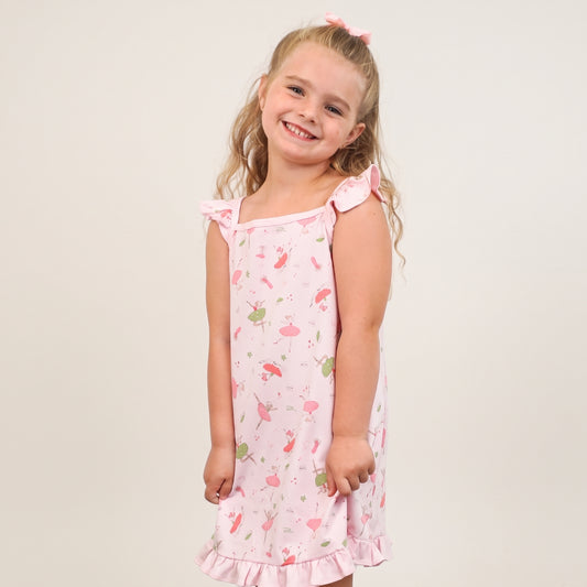 Ballerina Pima Cotton Long Dress
