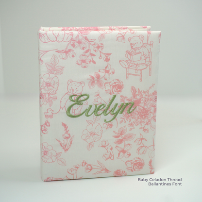 Beary Blossoms Toile – Medium Hardbound Album