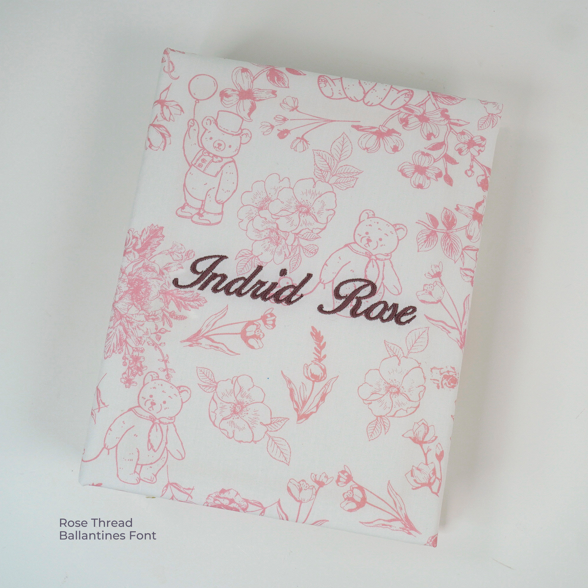 Beary Blossoms Toile – Medium Hardbound Album