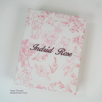 Beary Blossoms Toile – Medium Hardbound Album