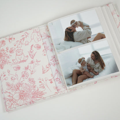 Beary Blossoms Toile – Medium Hardbound Album
