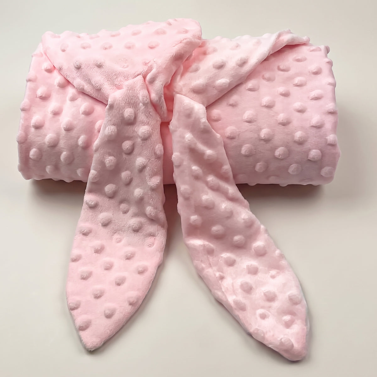 Bunny Ear Hooded Baby Blanket – Pima Cotton & Minky