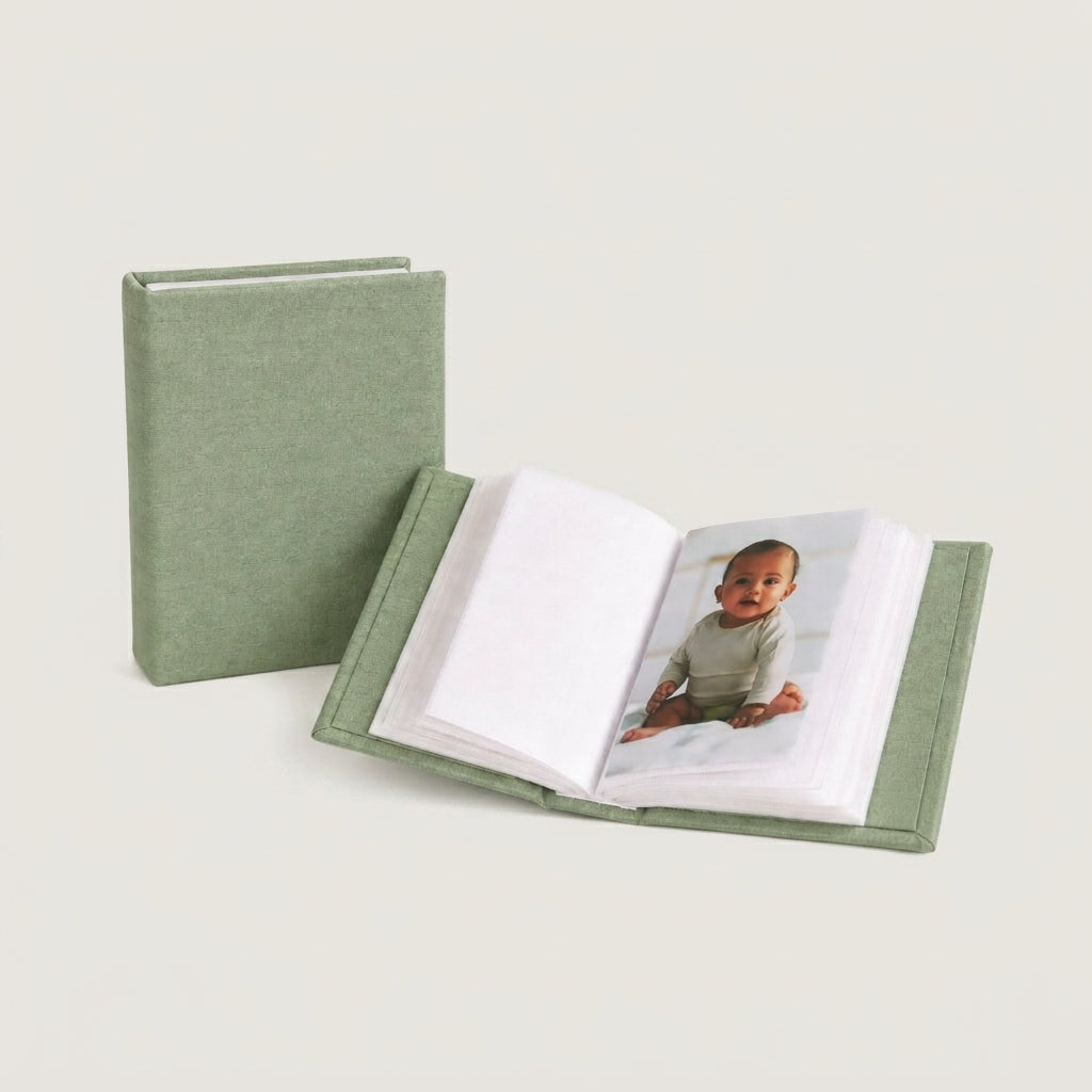 Solid Shantung – Small Hardbound Photo Album