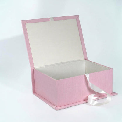 Solid Shantung - Medium Keepsake Box
