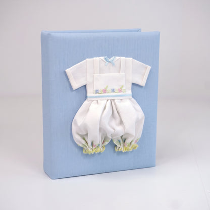 Swiss Batiste Jumper with Flowers on Piqué Cotton – Medium Hardbound Photo Album