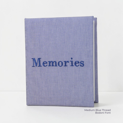 Micro Stripe Cotton – Medium Hardbound Album