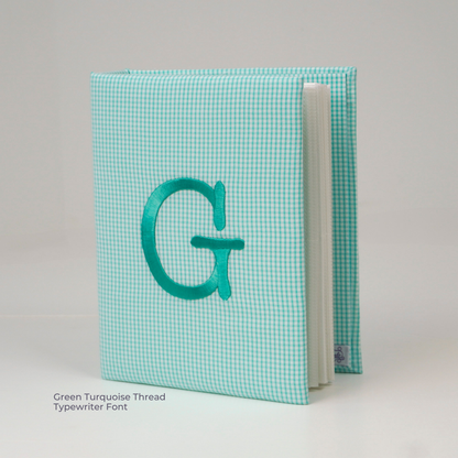 Seersucker Check Cotton – Medium Hardbound Photo Album