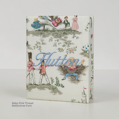 Over the Moon Nursery Rhyme Toile Toile – Medium Hardbound Album