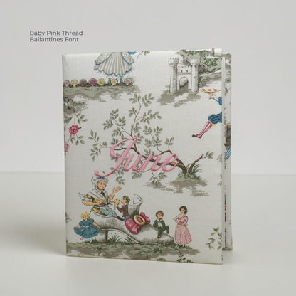 Over the Moon Nursery Rhyme Toile Toile – Medium Hardbound Album