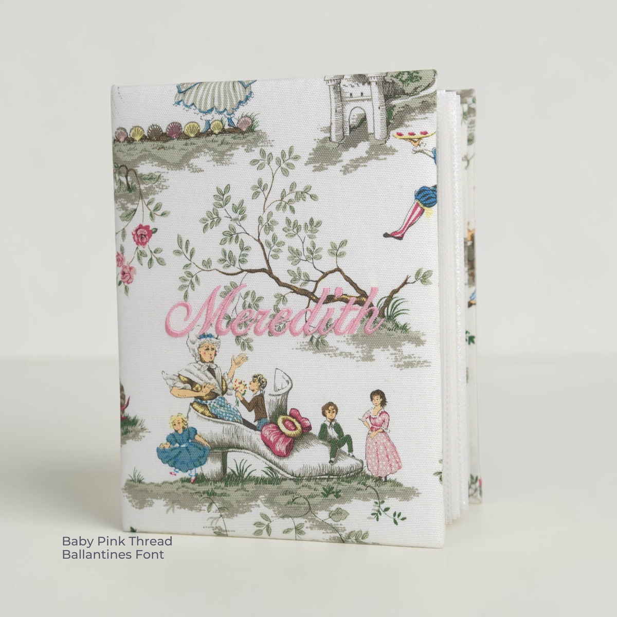 Over the Moon Nursery Rhyme Toile Toile – Medium Hardbound Album