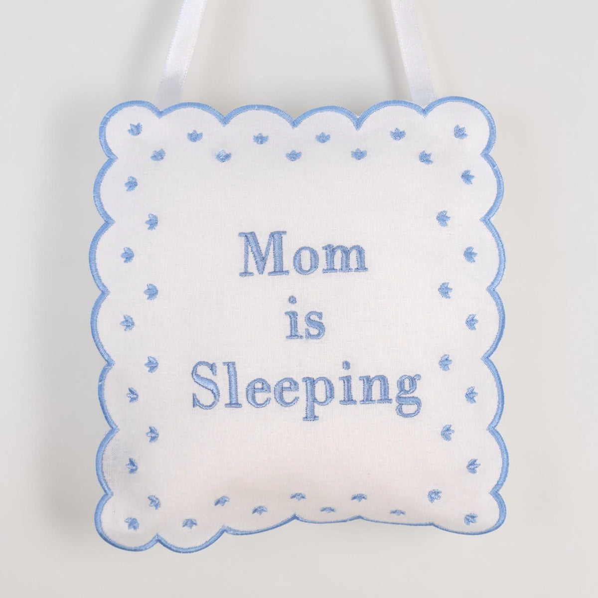 Personalized  Baby Sleeping Hanging Sign Pillow
