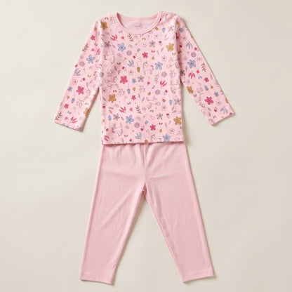 Unicorns Pima Cotton Long Sleeve Shirt & Pant Set
